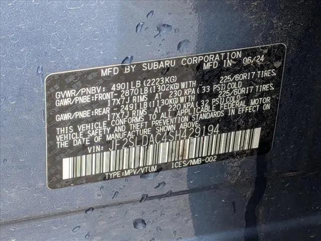 2025 Subaru Forester Base