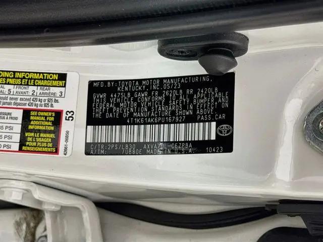 2023 Toyota Camry XSE