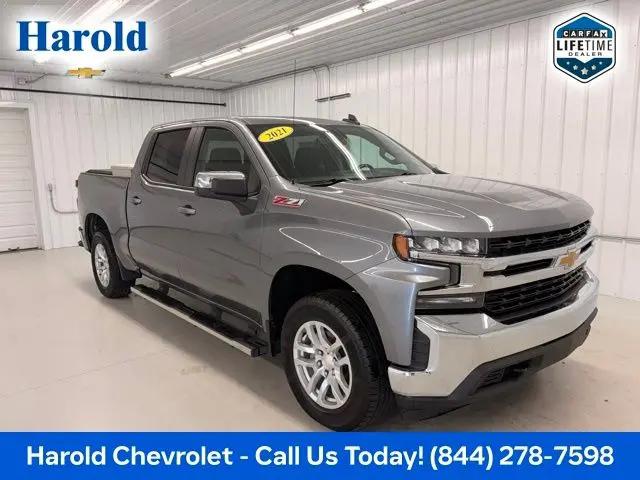 2021 Chevrolet Silverado 1500 4WD Crew Cab Short Bed LT for sale in Angola, IN