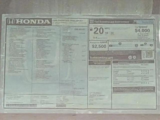 2026 Honda Passport AWD TrailSport Blackout