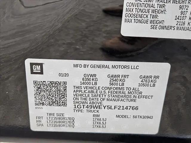 2020 GMC Sierra 3500HD 4WD Crew Cab Long Bed Denali