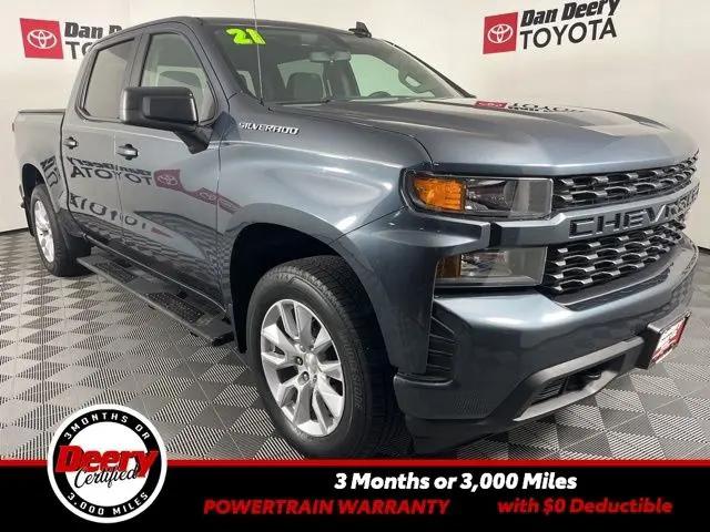 2021 Chevrolet Silverado 1500 4WD Crew Cab Short Bed Custom for sale in Cedar Falls, IA