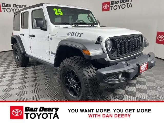 2025 Jeep Wrangler 4xe Willys 4xe for sale in Cedar Falls, IA