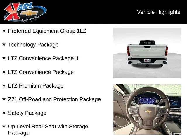 2025 Chevrolet Silverado 2500HD 4WD Crew Cab Standard Bed LTZ