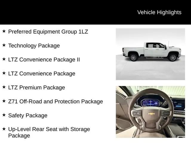 2025 Chevrolet Silverado 2500HD 4WD Crew Cab Standard Bed LTZ