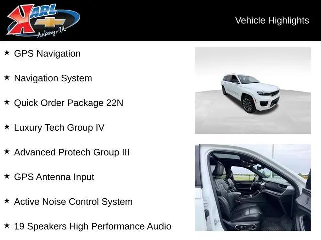 2022 Jeep Grand Cherokee L Overland 4x4
