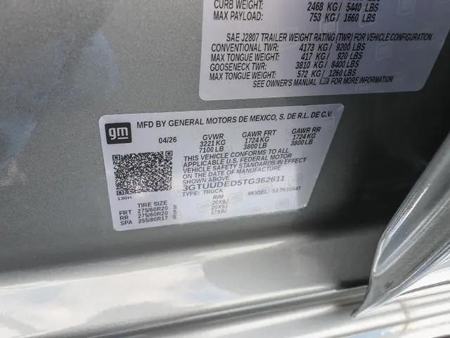 2026 GMC Sierra 1500 Crew Cab, Short Bed, SLT, 4WD