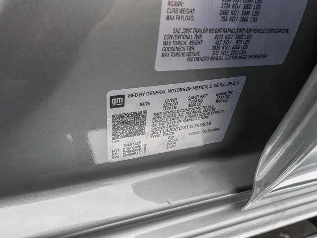 2026 GMC Sierra 1500 Crew Cab, Short Bed, SLT, 4WD