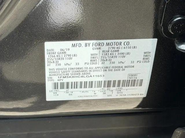 2020 Ford Explorer Platinum