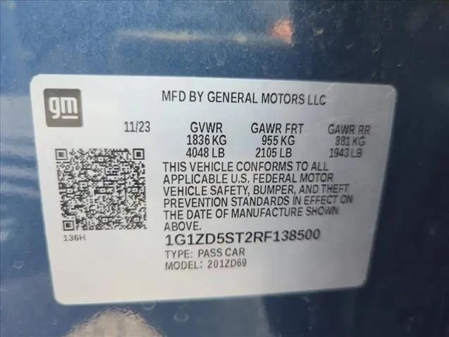 2024 Chevrolet Malibu FWD 1LT
