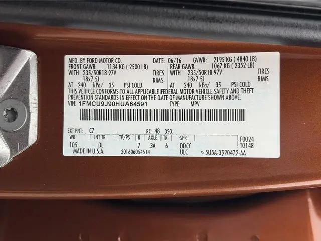 2017 Ford Escape Titanium