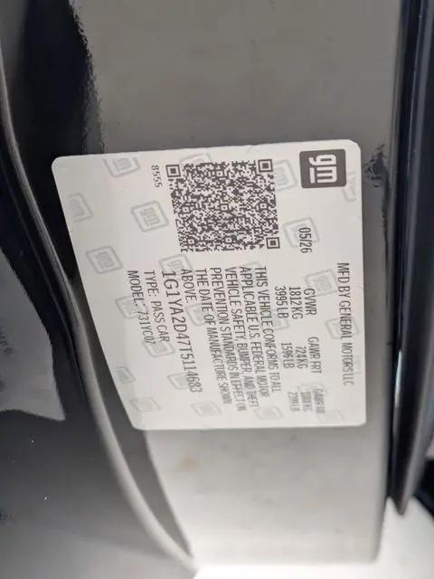 2026 Chevrolet Corvette Stingray Coupe, 1LT, RWD