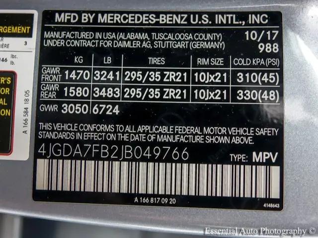 2018 Mercedes-Benz GLE AMG GLE 63 S 4MATIC