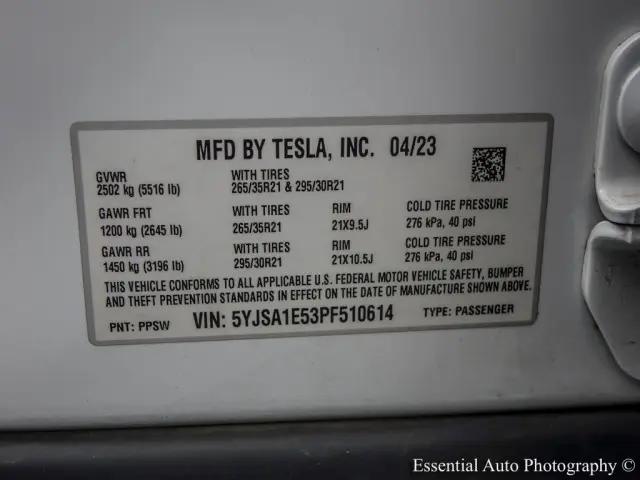 2023 Tesla Model S Standard Range
