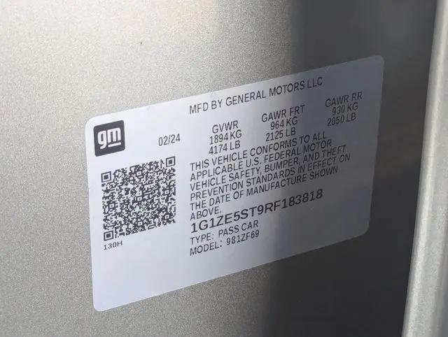 2024 Chevrolet Malibu FWD 2LT