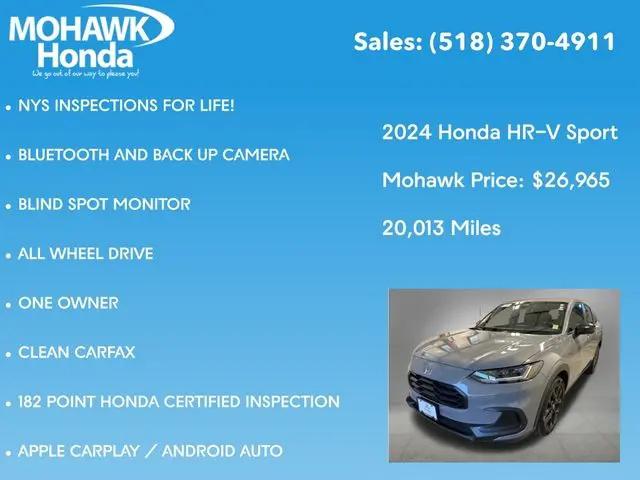 2024 Honda HR-V AWD Sport