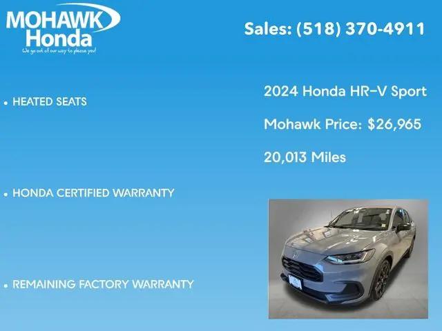 2024 Honda HR-V AWD Sport