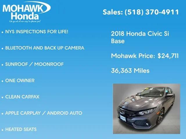 2018 Honda Civic Si