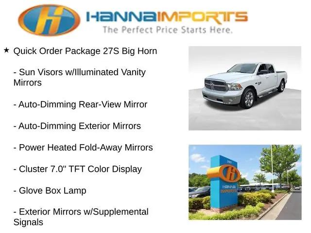 2019 Ram 1500 Classic Big Horn Crew Cab 4x2 6'4" Box