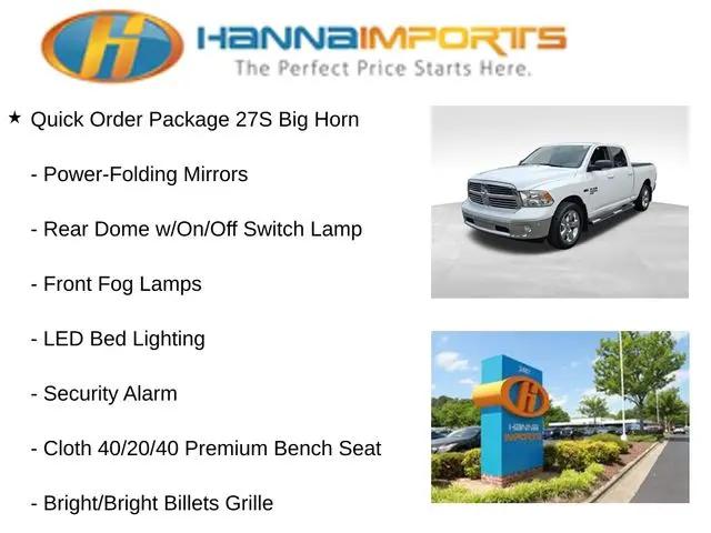 2019 Ram 1500 Classic Big Horn Crew Cab 4x2 6'4" Box