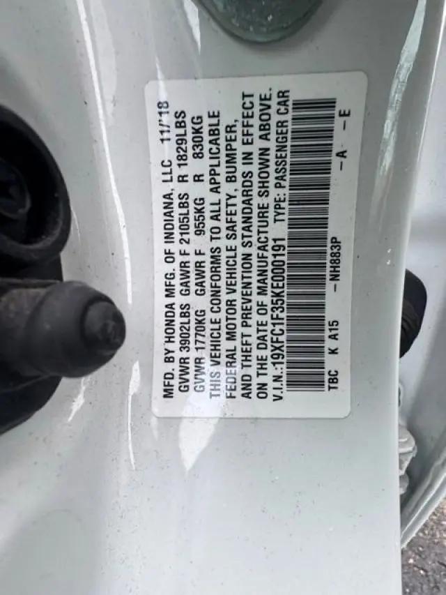 2019 Honda Civic EX