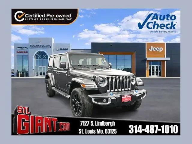 2022 Jeep Wrangler 4xe Unlimited Sahara 4x4 for sale in St. Louis, MO