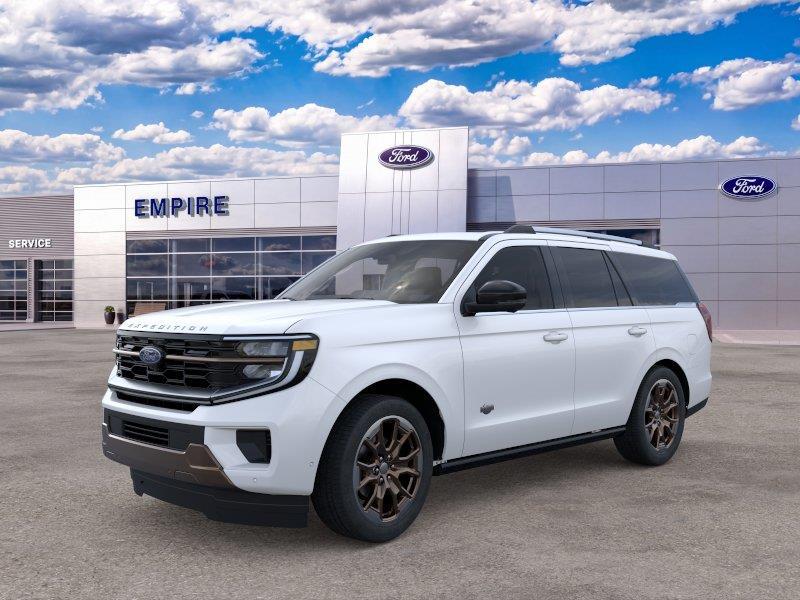 White Metallic 2026 Ford Expedition SUV / Crossover Four-Wheel Drive Automatic