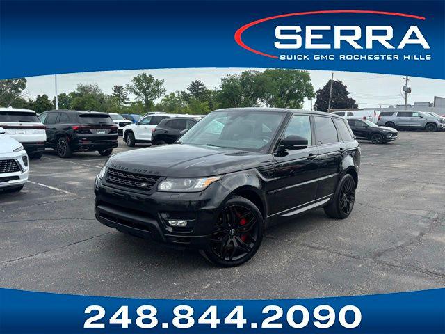 Black 2015 Land Rover Range Rover Sport V8 Supercharged 4WD SUV / Crossover Four-Wheel Drive Automatic
