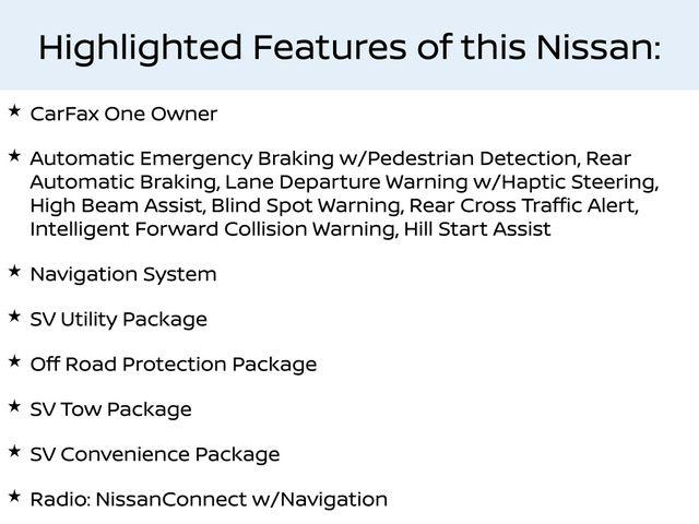 2021 Nissan Titan Crew Cab SV 4x4