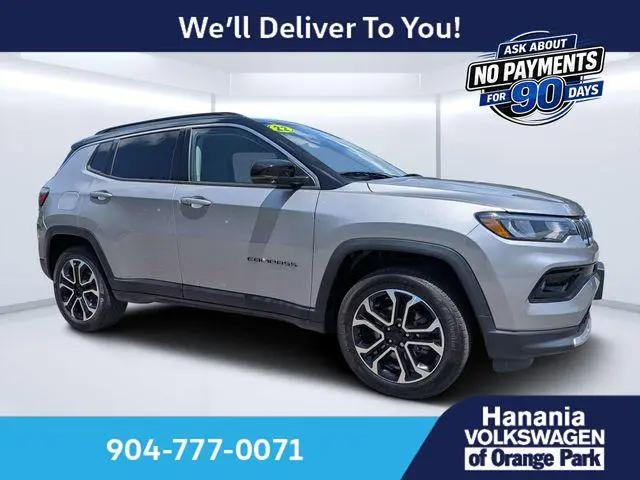 2022 Jeep Compass Limited 4x4 for sale in Jacksonville, FL