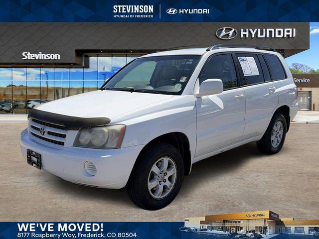 2003 Toyota Highlander V6 for sale in FREDERICK, CO
