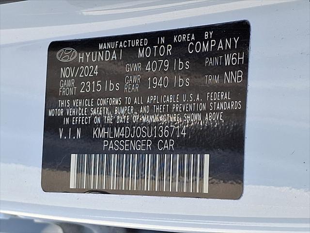 2025 Hyundai Elantra Hybrid SEL Sport