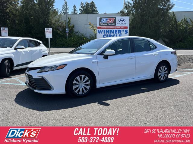 2021 Toyota Camry LE Hybrid for sale in HILLSBORO, OR