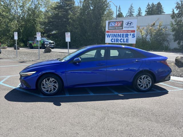 2025 Hyundai Elantra Hybrid Blue