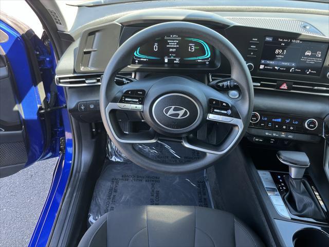 2025 Hyundai Elantra Hybrid Blue