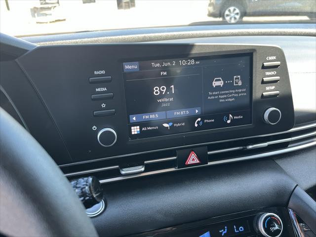 2025 Hyundai Elantra Hybrid Blue