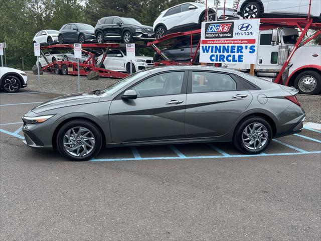 2025 Hyundai Elantra Hybrid Blue