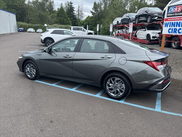 2025 Hyundai Elantra Hybrid Blue