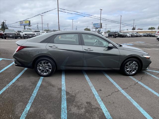 2025 Hyundai Elantra Hybrid Blue