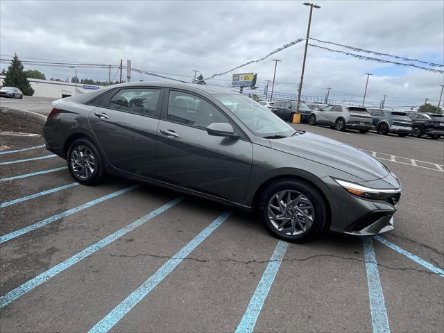 2025 Hyundai Elantra Hybrid Blue