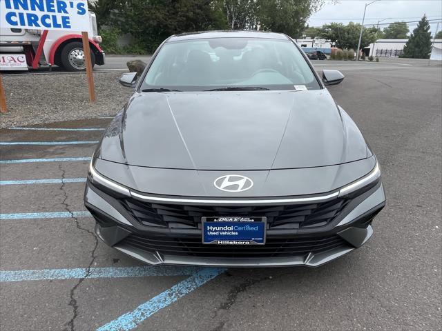 2025 Hyundai Elantra Hybrid Blue