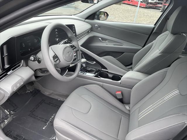 2025 Hyundai Elantra Hybrid Blue
