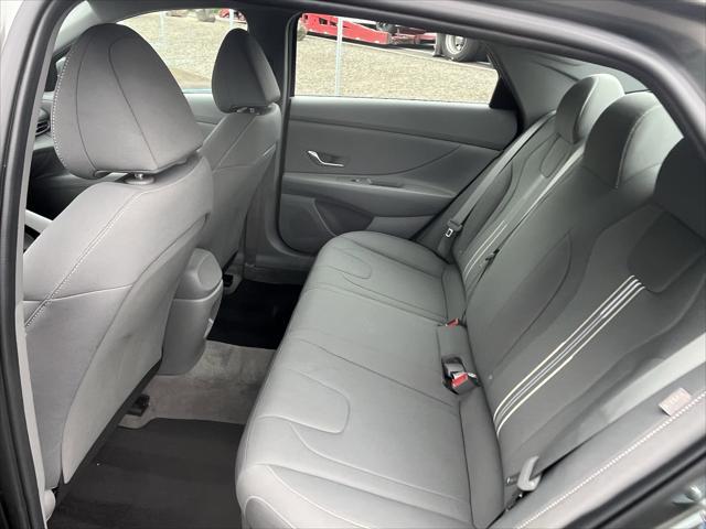 2025 Hyundai Elantra Hybrid Blue