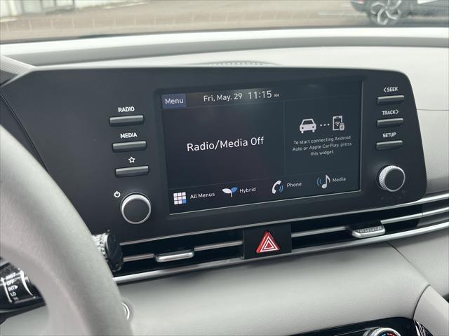 2025 Hyundai Elantra Hybrid Blue