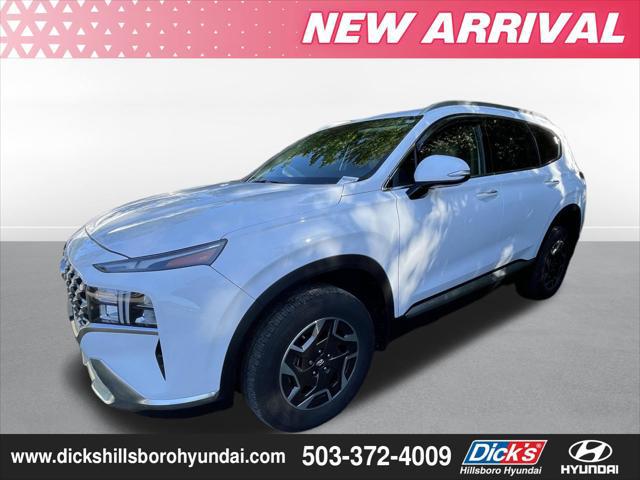 2023 Hyundai Santa Fe Hybrid Blue for sale in HILLSBORO, OR