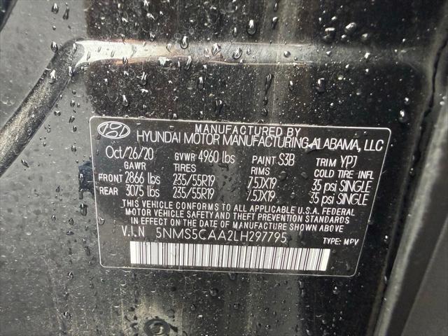 2020 Hyundai Santa Fe Limited 2.0T