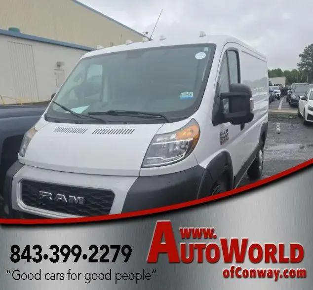 2019 Ram ProMaster Cargo Van Low Roof 118" WB for sale in Conway, SC