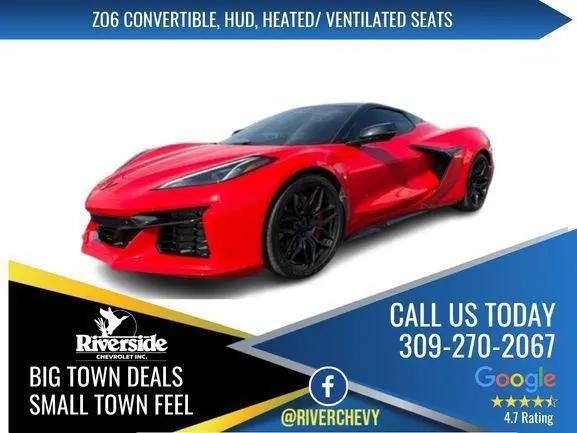 2025 Chevrolet Corvette Z06 RWD Convertible 3LZ for sale in Chillicothe, IL