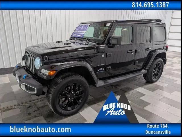 2023 Jeep Wrangler 4xe Sahara 4x4 for sale in Duncansville, PA