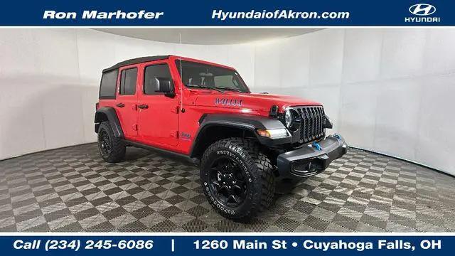 2023 Jeep Wrangler 4xe 4x4 for sale in Cuyahoga Falls, OH